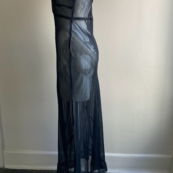 Vintage 1950s Sheer Lingerie Gown - Picture 9 of 14